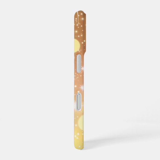 Glitter Starlight Bokeh iPhone 16 Hoesje (Rechterkant)