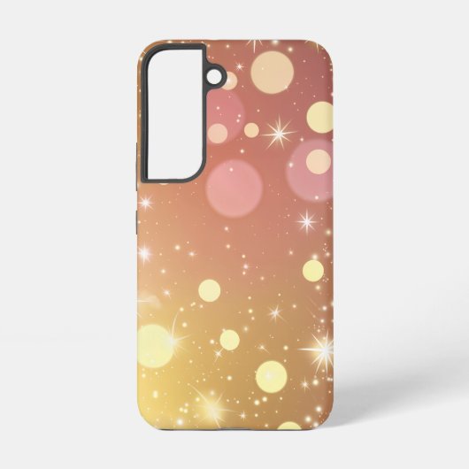 Glitter Starlight Bokeh Samsung Galaxy Hoesje (Achterkant)