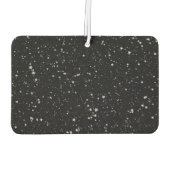 Glitter Stars2 - Silver Black Luchtverfrisser (Achterkant)