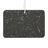 Glitter Stars2 - Silver Black Luchtverfrisser (Voorkant)