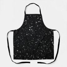 Glitter Stars2 - Silver Black