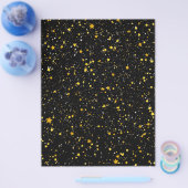 Glitter Stars3 - Gold Black Flyer (Enkel)