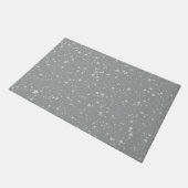 Glitter Stars4 - Zilver Deurmat (Schuin)