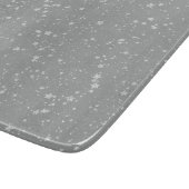 Glitter Stars4 - Zilver Snijplank (Hoek)