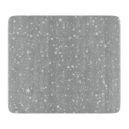 Glitter Stars4 - Zilver Snijplank