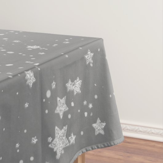 Glitter Stars4 - Zilver Tafelkleed (Voorbeeld)
