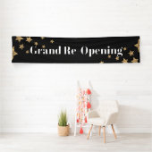 Glitter Stars Sparkle Grand Re-opening Black Spandoek (Insitu)