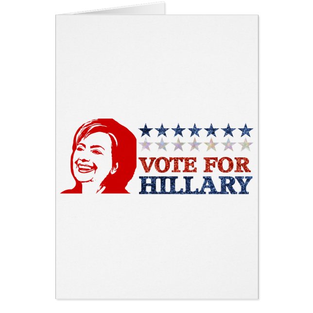 glitter stemhillary (Voorkant)