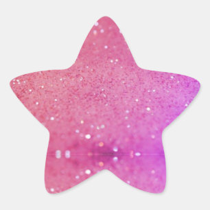 Glitter Ster Sticker