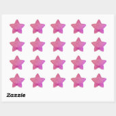 Glitter Ster Sticker (Vel)