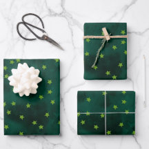 Glitter sterren op grijspapier