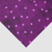 Glitter sterren op grijspapier tissuepapier (Detail)