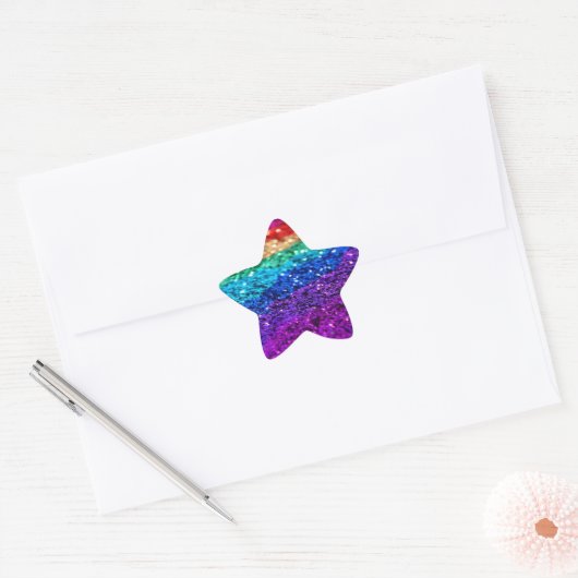 glitter Sticker (Envelop)