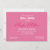 Glitter Stiletto Zebra roze zilver Kaart (Achterkant)