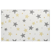 Glitter Stippen en sterren Stof (Fat Quarter)