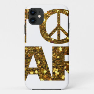 glitter stop oorlogen Case-Mate iPhone case