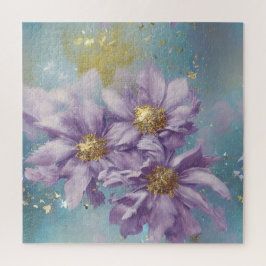 Glitter Storm Fantasy Flowers Legpuzzel