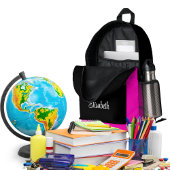 Glitter Strawberry Dripping Slime Gepersonaliseerd Bedrukte Rugzak