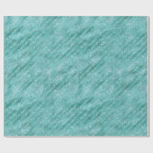 Glitter strepen van munt cadeaupapier (Vlak)