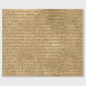 Glitter Stripes        Cadeaupapier (Vlak)