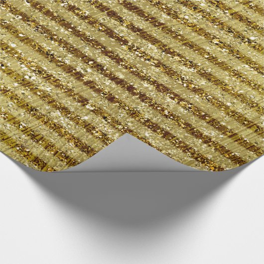 Glitter Stripes Cadeaupapier (Hoek)