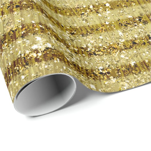 Glitter Stripes Cadeaupapier (Rol Hoek)