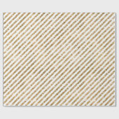 Glitter Stripes Cadeaupapier (Vlak)