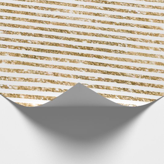 Glitter Stripes Cadeaupapier (Hoek)