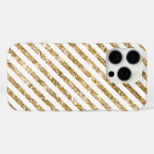 Glitter Stripes Case-Mate iPhone Case (Achterkant (horizontaal))