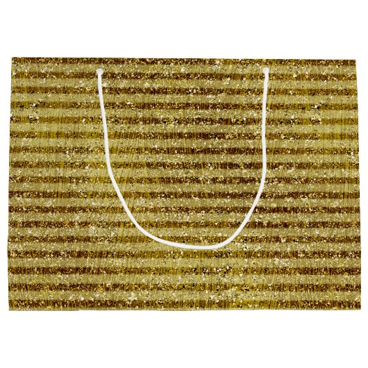 Glitter Stripes Large Cadeautasje (Achterkant)