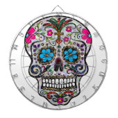 glitter Sugar Skull Dartbord (Voorkant)