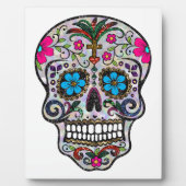 glitter Sugar Skull Fotoplaat (Voorkant)