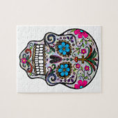 glitter Sugar Skull Legpuzzel (Horizontaal)