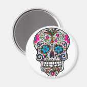 glitter Sugar Skull Magneet (Voorkant / Achterkant)