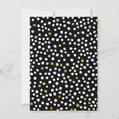 Glitter Surprise Birthday Party (Gouden Glitter Ve Kaart (Achterkant)