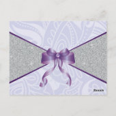 Glitter, Sweet Sixteen Dank je wel kaarten (Achterkant)