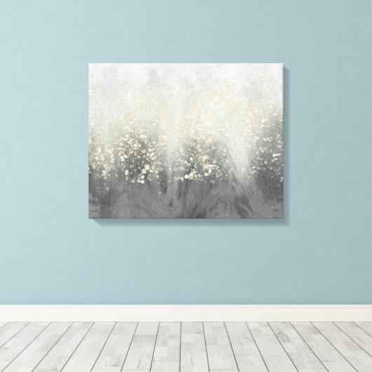 Glitter Swirl Canvas Afdruk (Insitu (Houten vloer))