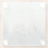 Glitter Swirl Glazen Onderzetter (Achterkant)