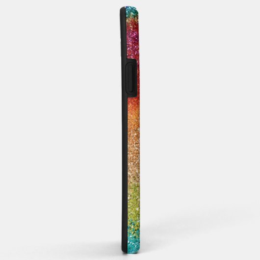 Glitter Swirl, regenboogstraal voor games Case-Mate iPhone Case (Achterkant/rechts)