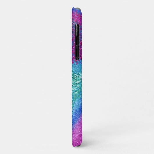 Glitter Swirl, regenboogstraal voor games Case-Mate iPhone Case (Achterkant/links)