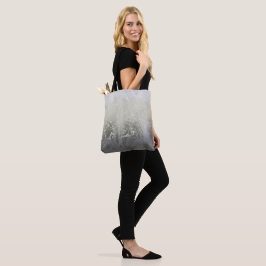 Glitter Swirl Tote Bag (Op model)