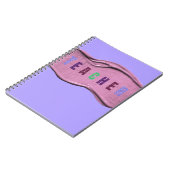 Glitter Teacher Colorful Letters  Notitieboek (Linkerzijde)