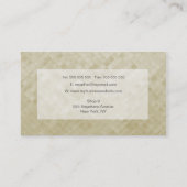 Glitter Tegels Haar Stylist Mode Sjabloon Visitekaartje (Achterkant)