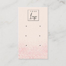 Glitter textuur 3 Veroorbaar glanzend glanzend wit Visitekaartje