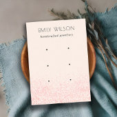 Glitter textuur 3 Veroorbaar glanzend glanzend wit Visitekaartje