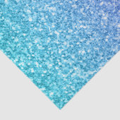 Glitter textuur Afdrukroze en blauw Tissuepapier (Detail)