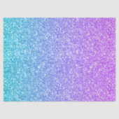 Glitter textuur Afdrukroze en blauw Tissuepapier (Voorkant)