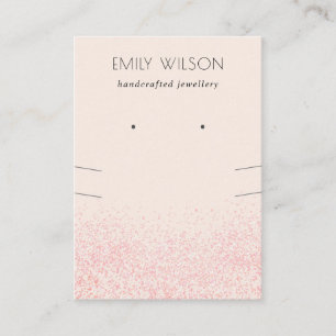 Glitter textuur die Ketting verdient Visitekaartje