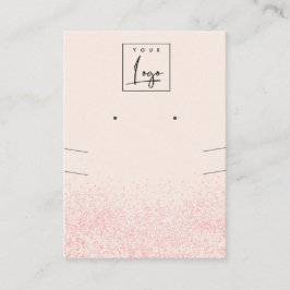 Glitter textuur die Ketting verdient Visitekaartje