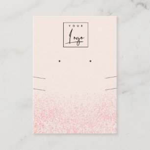 Glitter textuur die Ketting verdient Visitekaartje